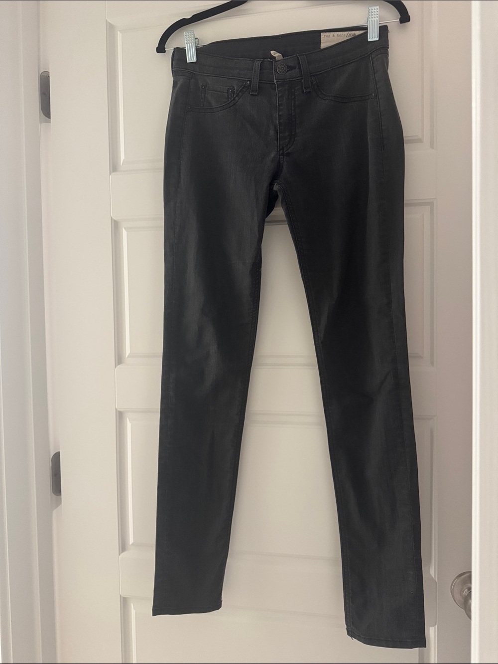 rag & bone Black Slim Women's Jeans